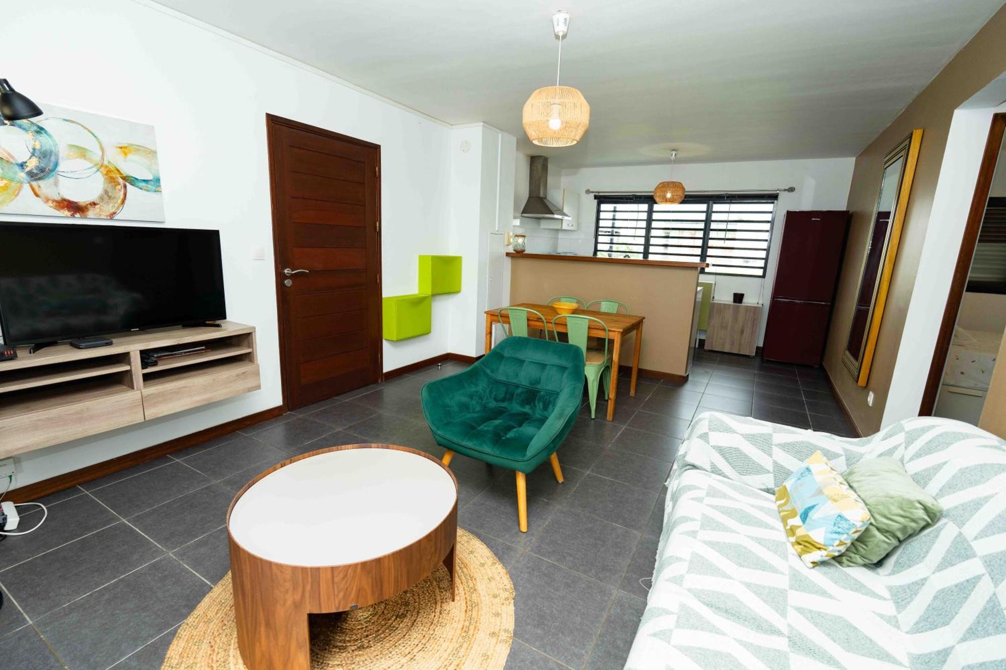 Hibiscus Standing- Appartement Cosy- 2 Chambres Climatisees- Cuisine Equipee- Wifi-Terrasse Cayenne Exterior photo
